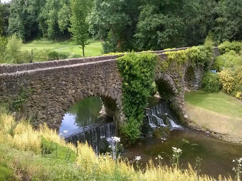 One of the bridges in Druids Glen GC
